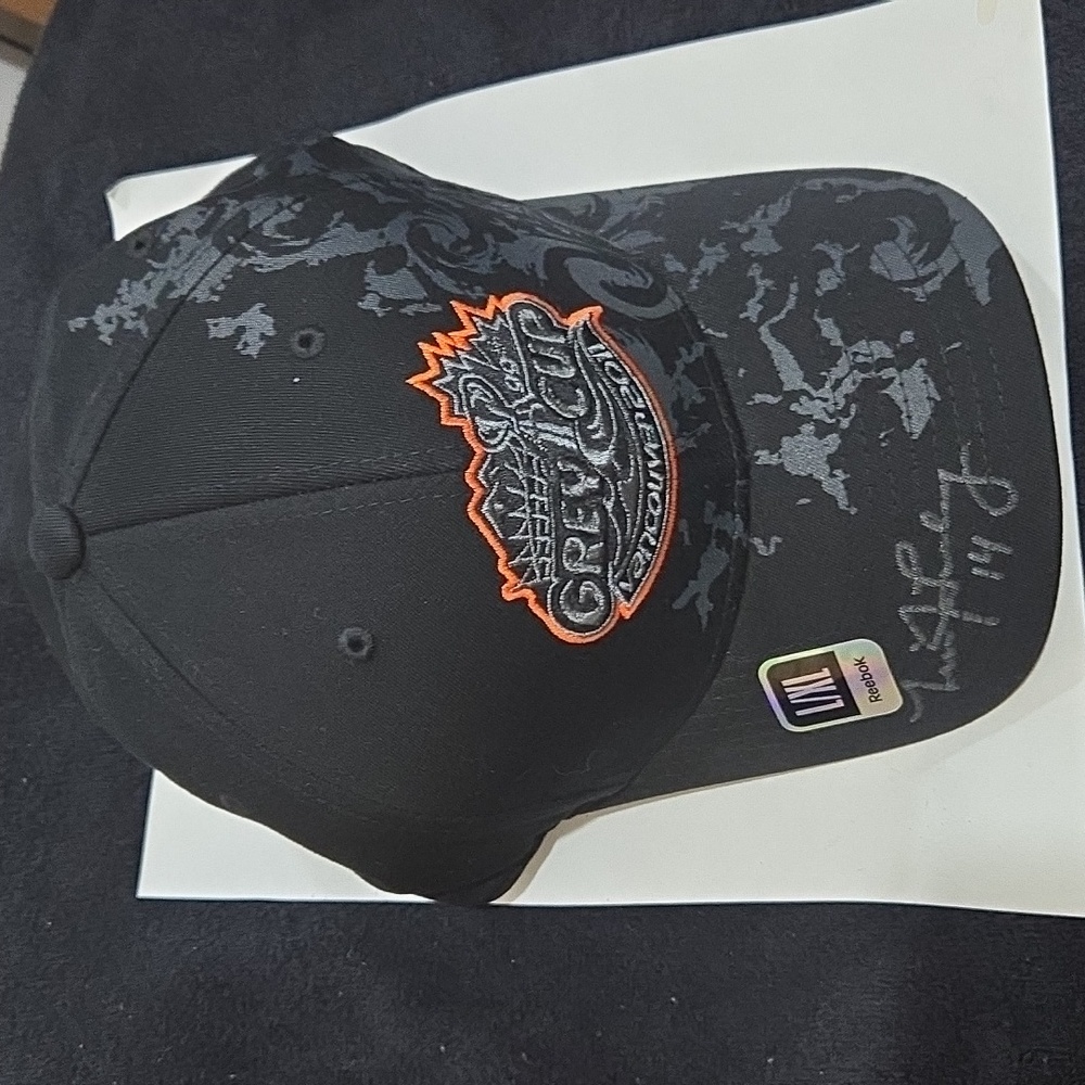 Grey cup signed cap